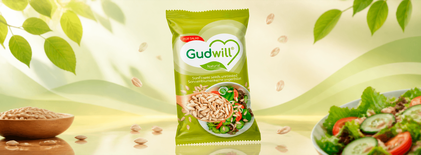 TM "Gudwill" — Sunflower Seeds Peeled, Unroasted