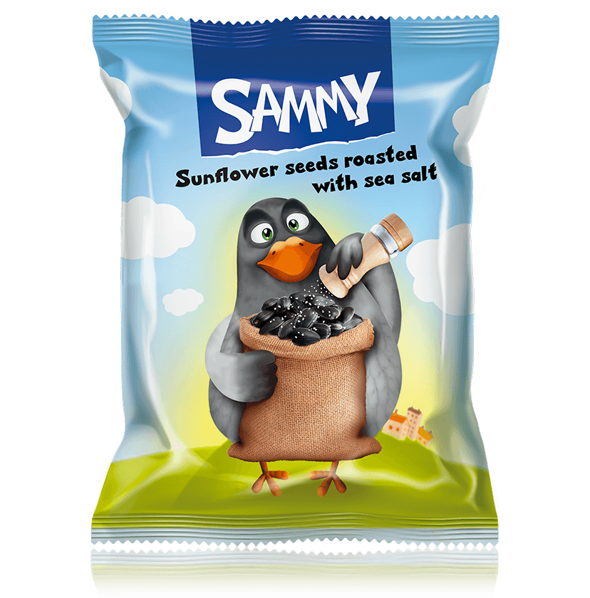 "SAMMY" SUNFLOWER SEEDS ROASTED WITH SEA SALT