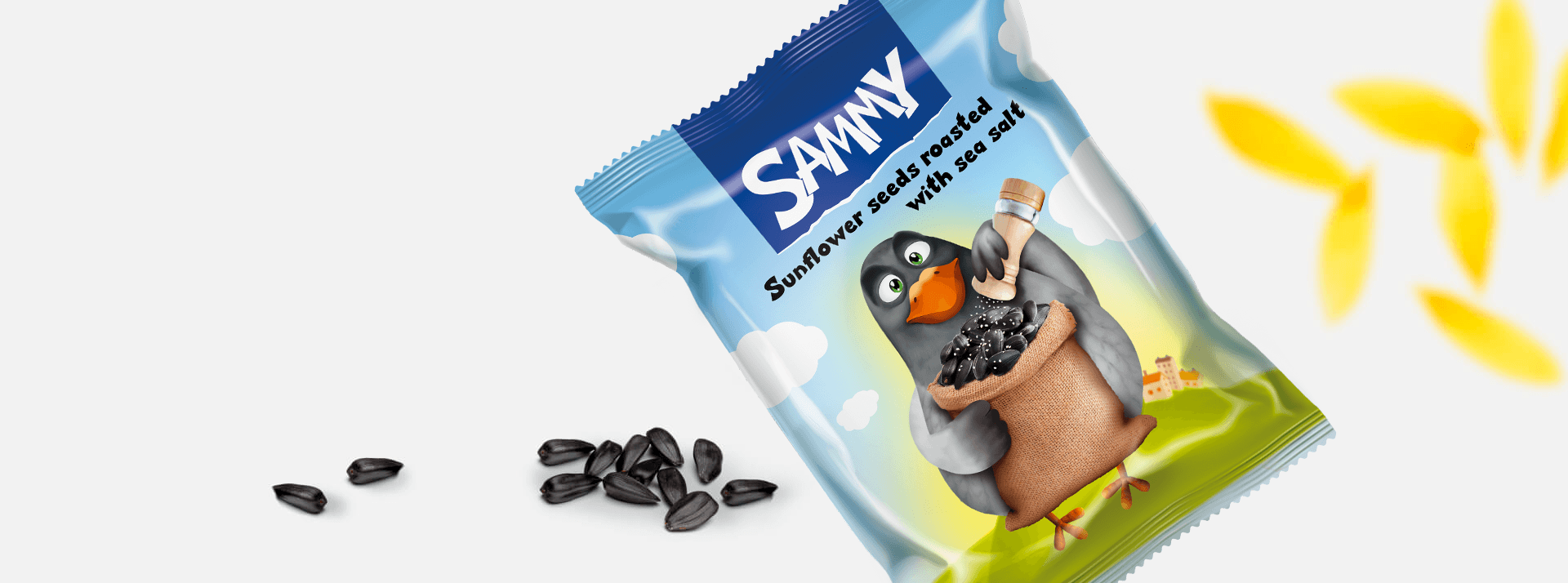 TM "SAMMY" — Sunflower Seeds Roasted with Sea Salt