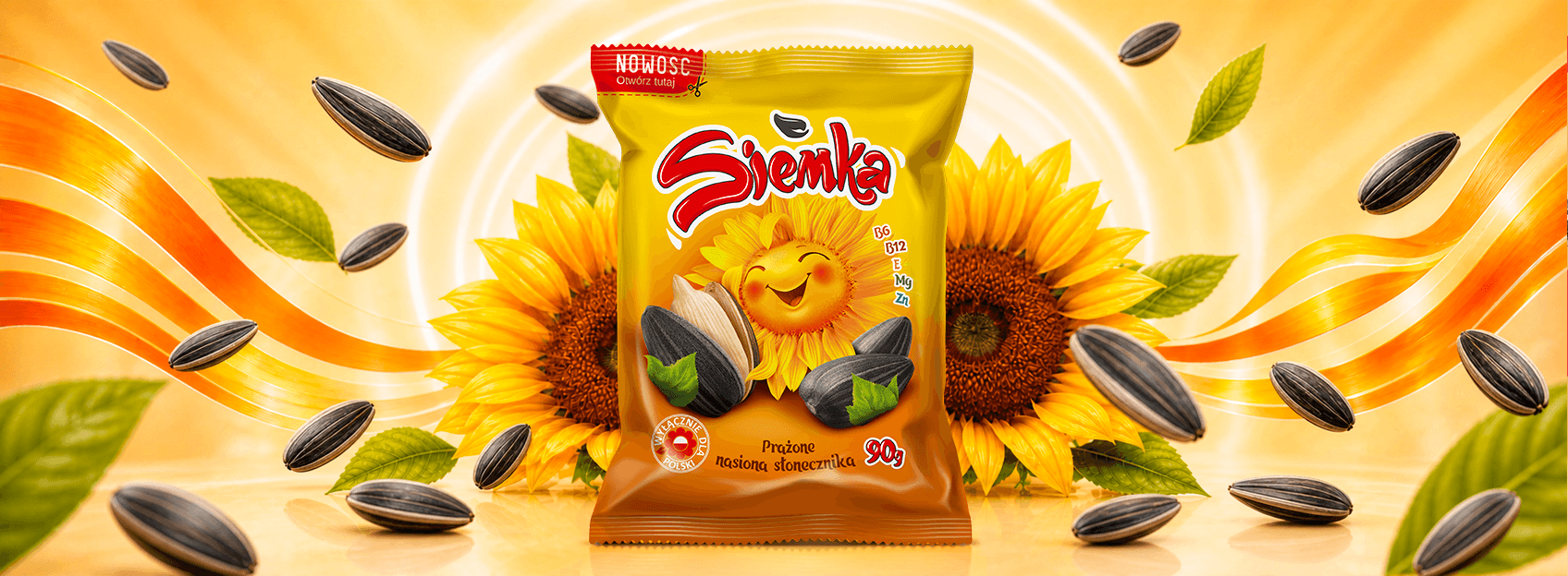 TM "Siemka" — Roasted Sunflower Seeds